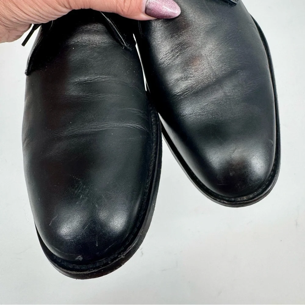 TO BOOT NEW YORK Winston Adam Derrick Black Leather Oxfords